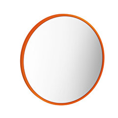 Sento 40 cm Round Flat Mirror,Orange